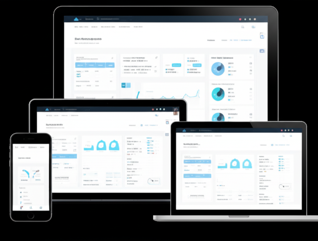 Responsive Development - AI-powered service illustration